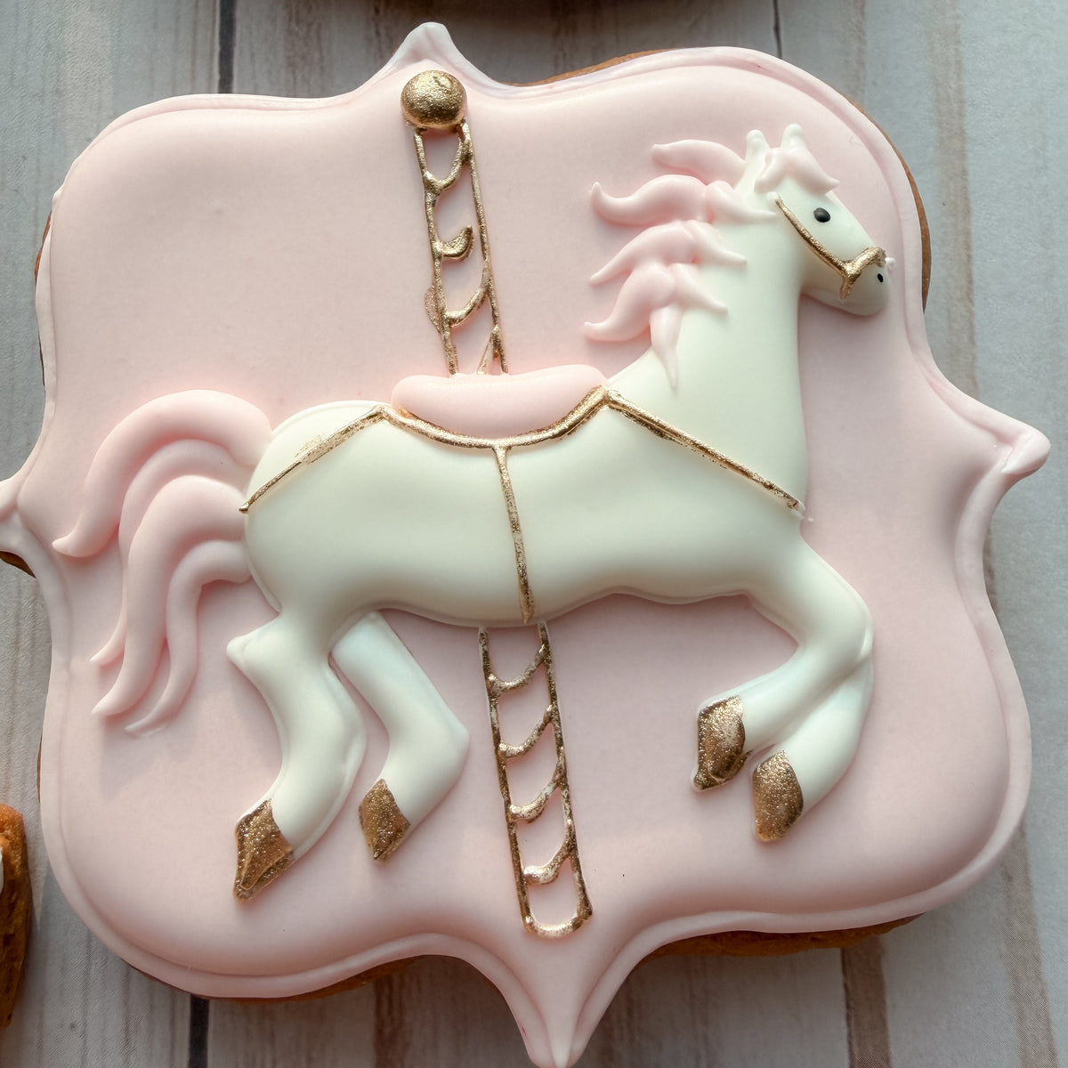 Personalized Swan First Birthday Cookie Set