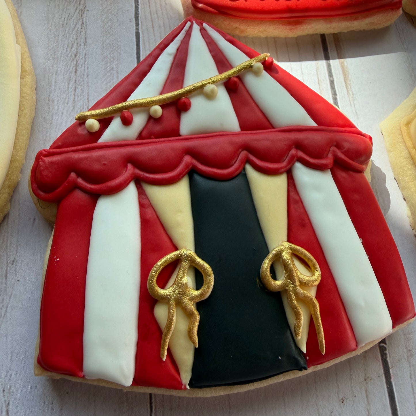 Personalized Admit One First Birthday Cookie Set